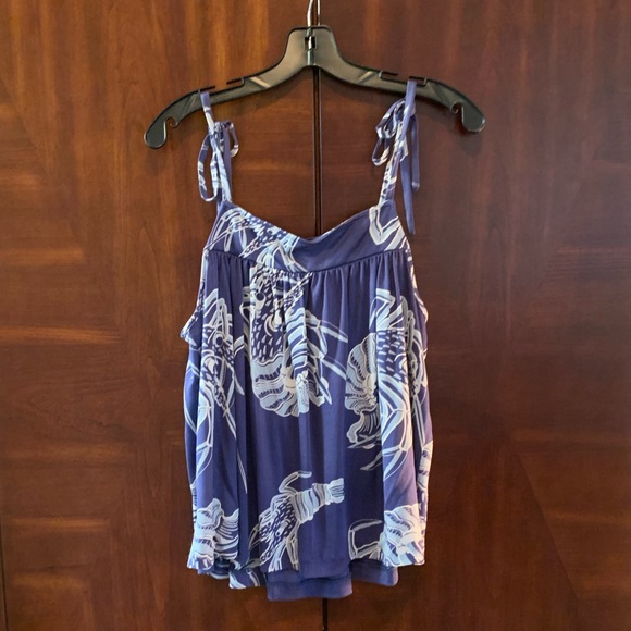 Nieves Lavi Silk Print Top - Picture 2 of 4